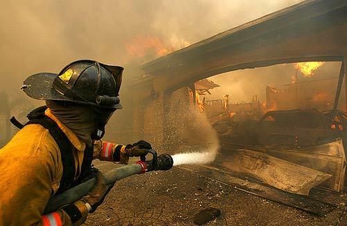 Day 2 -- Rancho Bernardo house fire