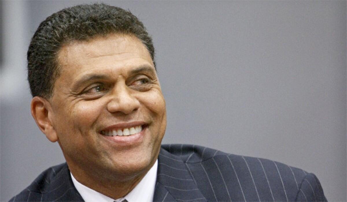 Coach Reggie Theus said he was "fired up" about being in charge of his own program at Cal State Northridge at the Los Angeles Athletic Club Wooden Award Tipoff luncheon.