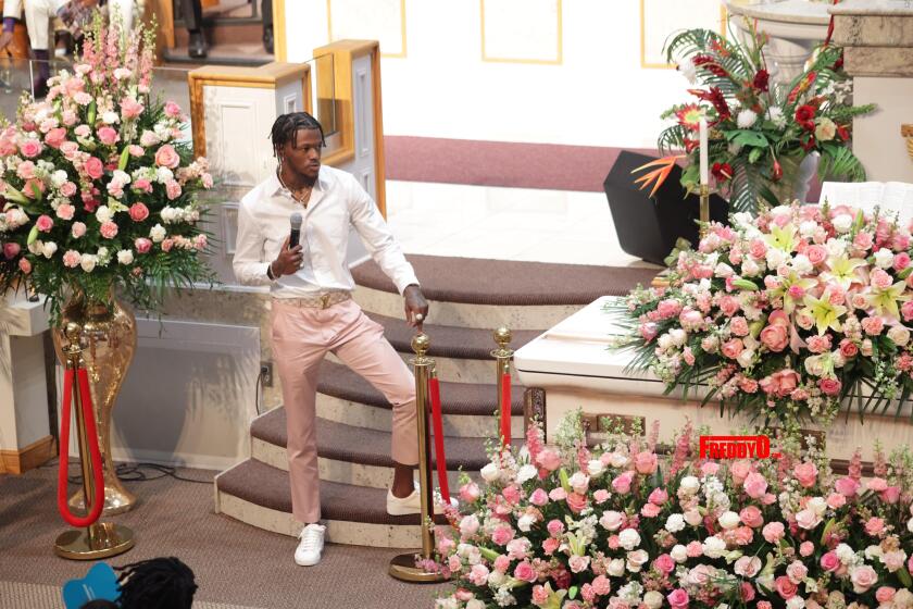 DC Young Fly gave an impassioned eulogy for his longtime partner Ms Jacky Oh over the weekend in Atlanta.
