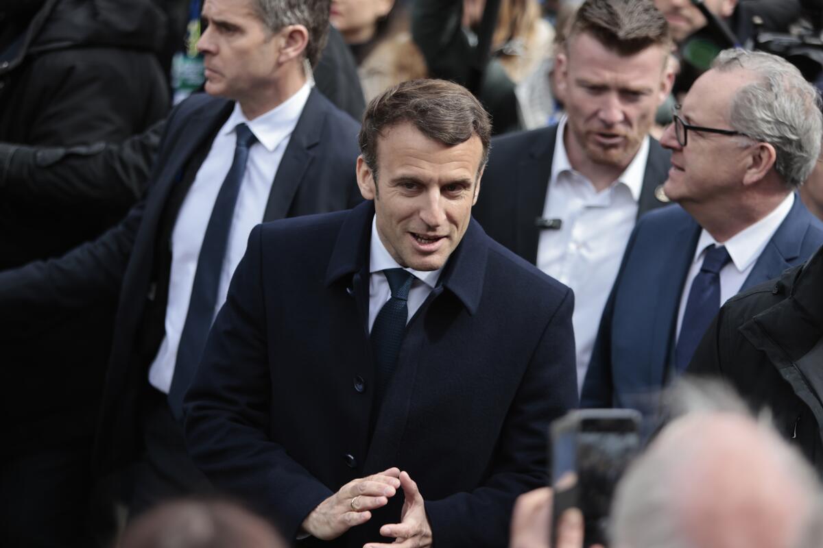 French President Emmanuel Macron