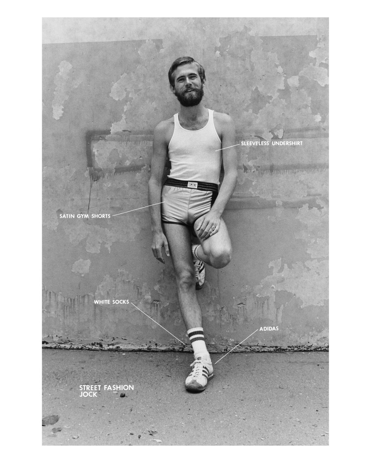 Hal Fischer's "Jock” is part of his "Street Fashion” series from “Gay Semiotics,” 1977, printed in 2014. (Cherry & Martin)