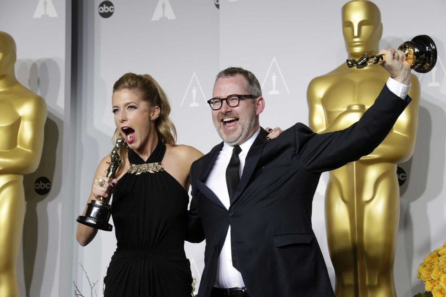 Oscars 2014 winners' room