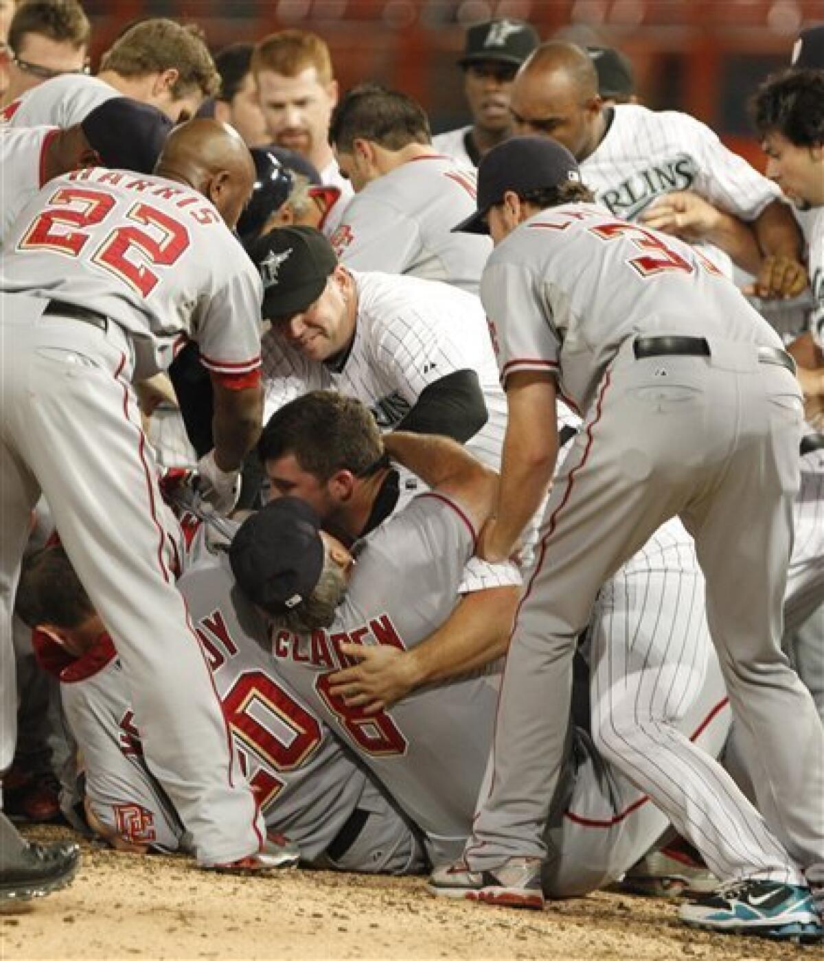 Nationals, Marlins brawl as Morgan charges mound - Washington Times