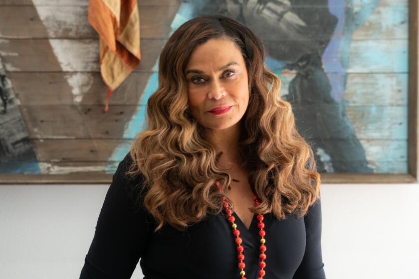LOS ANGELES, CALIF. - MAY 22: Tina Knowles poses for a portrait at WACO Theater
