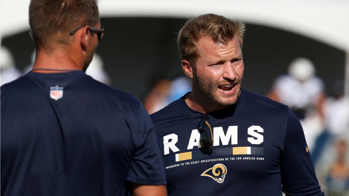 At 31, Sean McVay is the youngest coach in the NFL.