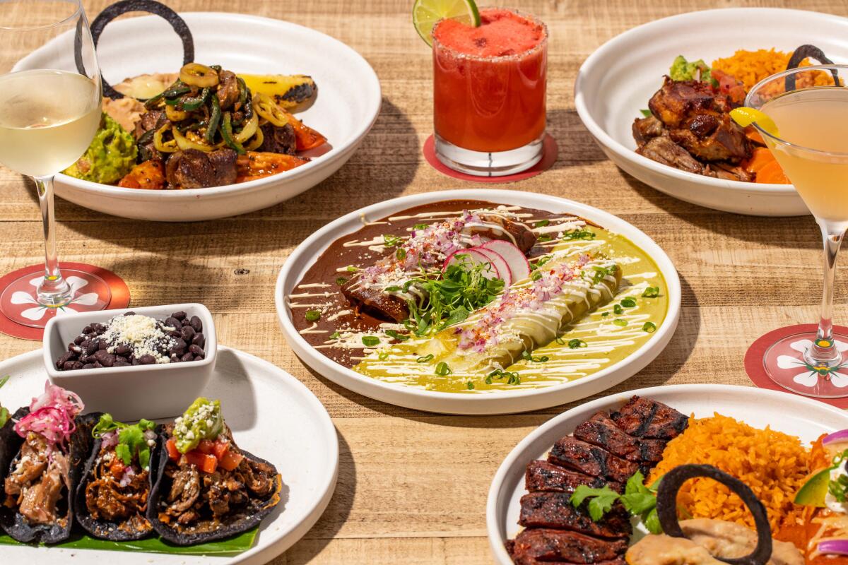 A selection of South of Nick's dishes.