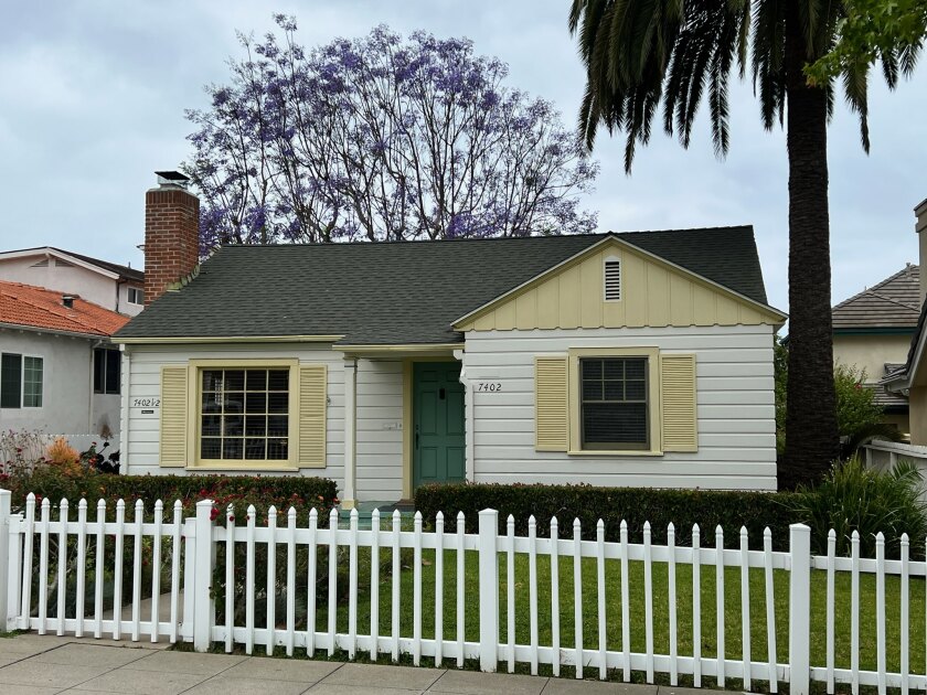 The Ervin and Ethel Jesse House at 7402 Eads Ave. in La Jolla was designated historic May 26.