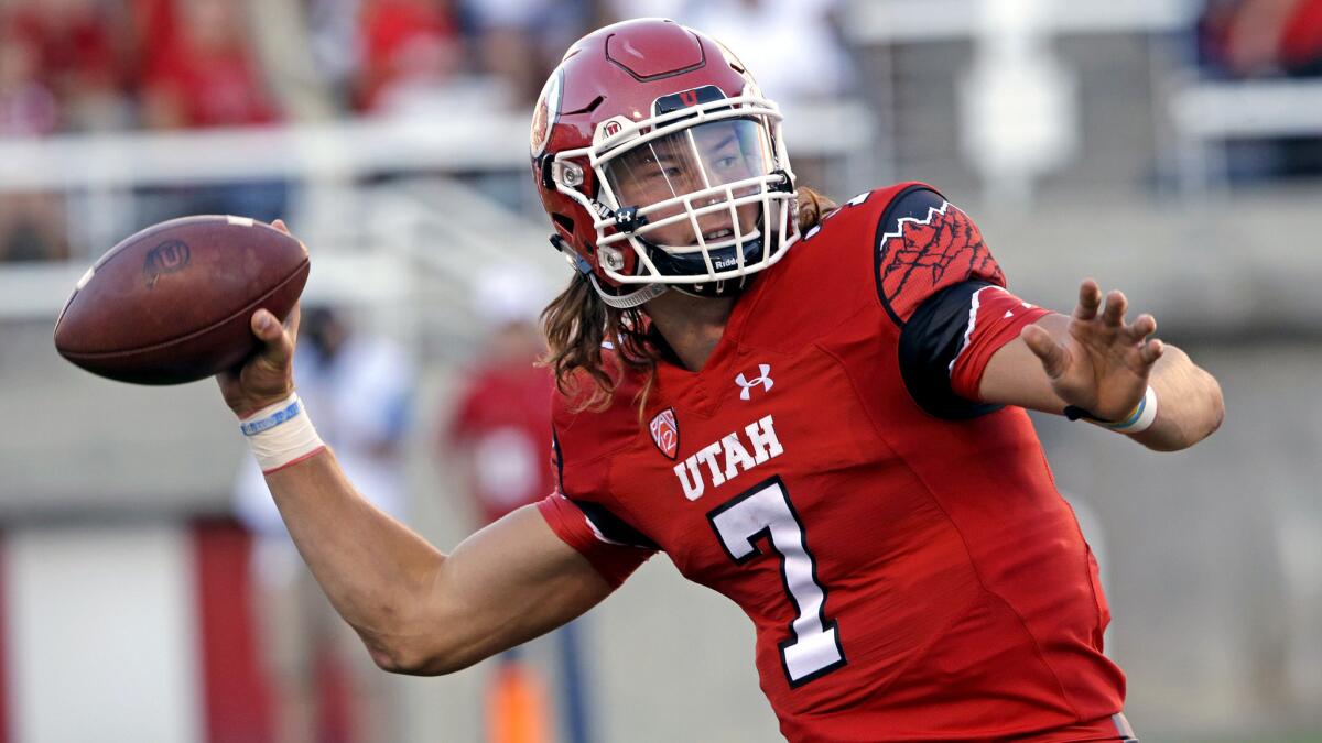 Quarterback Travis Wilson is expected to return to Utah's lineup on Saturday against Oregon after missing last week's game with an injury.