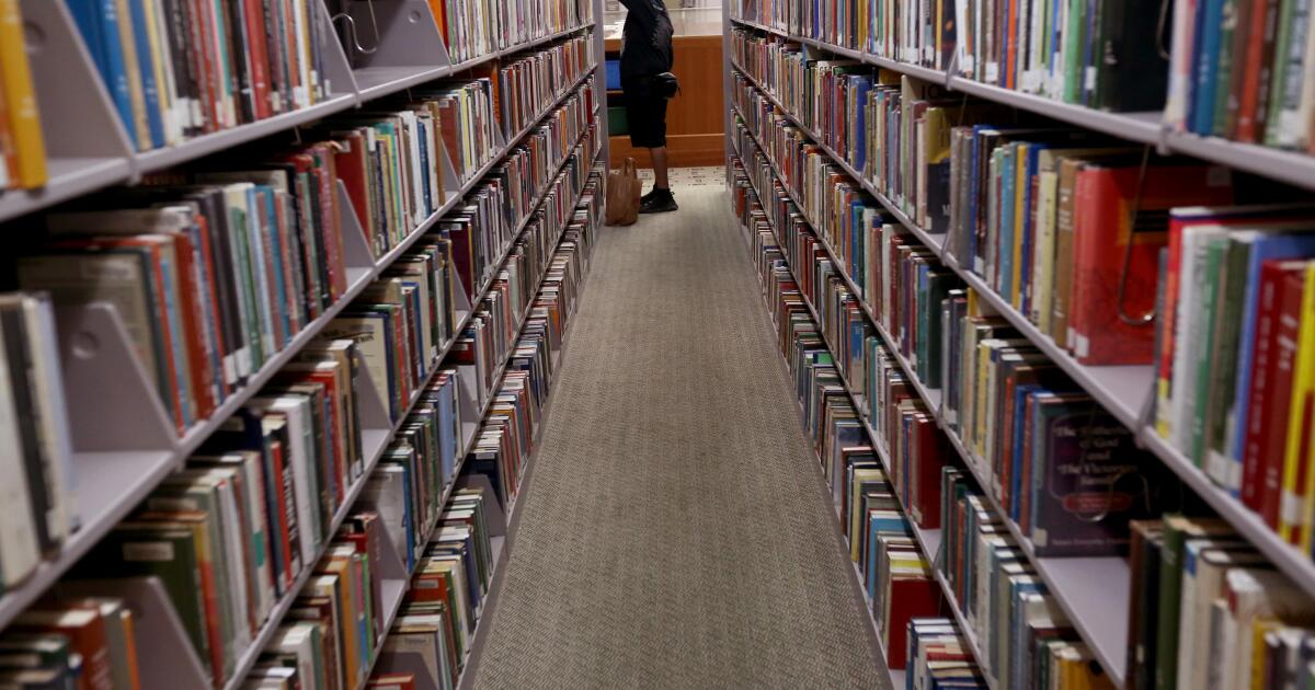 Commentary: Trump is slashing library funds. California is a target