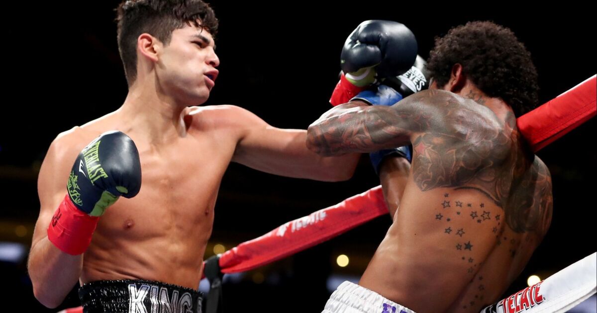 Ryan Garcia wins by knockout in first fight under Eddy Reynoso Los