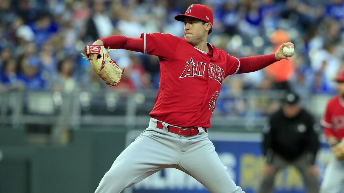Tyler Skaggs, who hadn’t started in two weeks as he nursed a left ankle sprain, pitched five-plus scoreless innings.