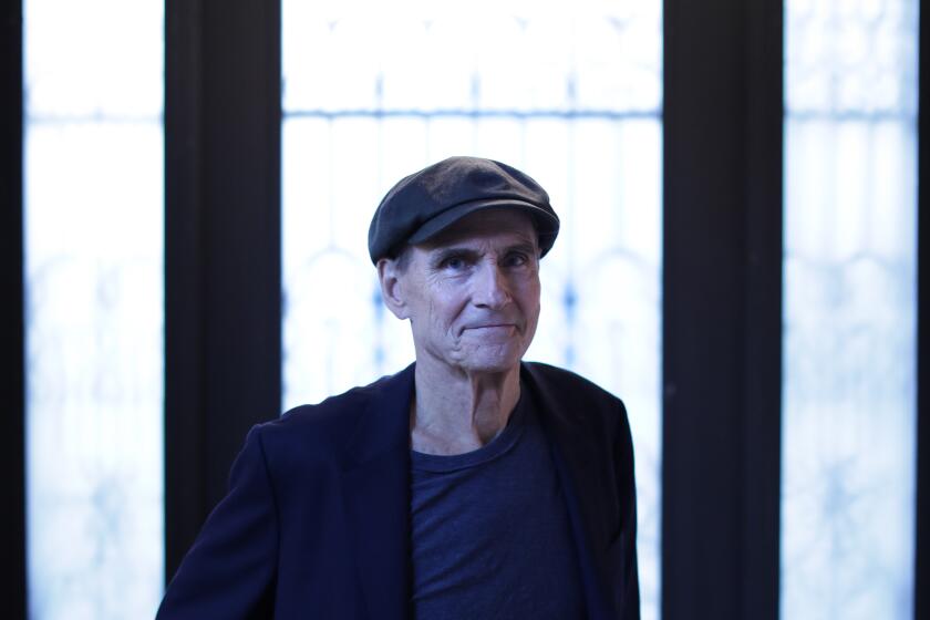 BEL AIR, CA -- JANUARY 24, 2020: Music legend James Taylor has a new album, “American Standard,” and a new tour with Jackson Browne. (Myung J. Chun / Los Angeles Times)