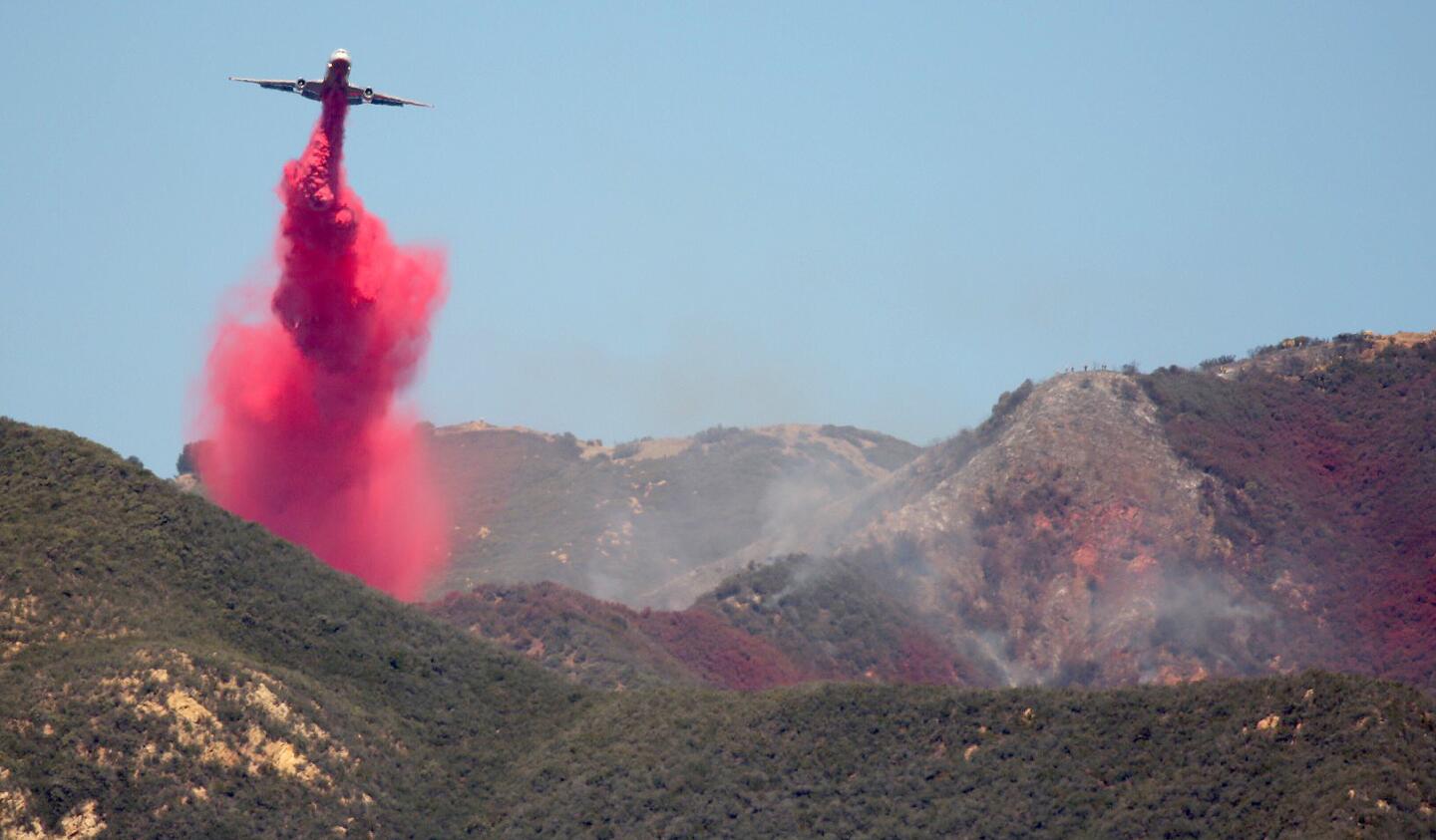 Brush fire