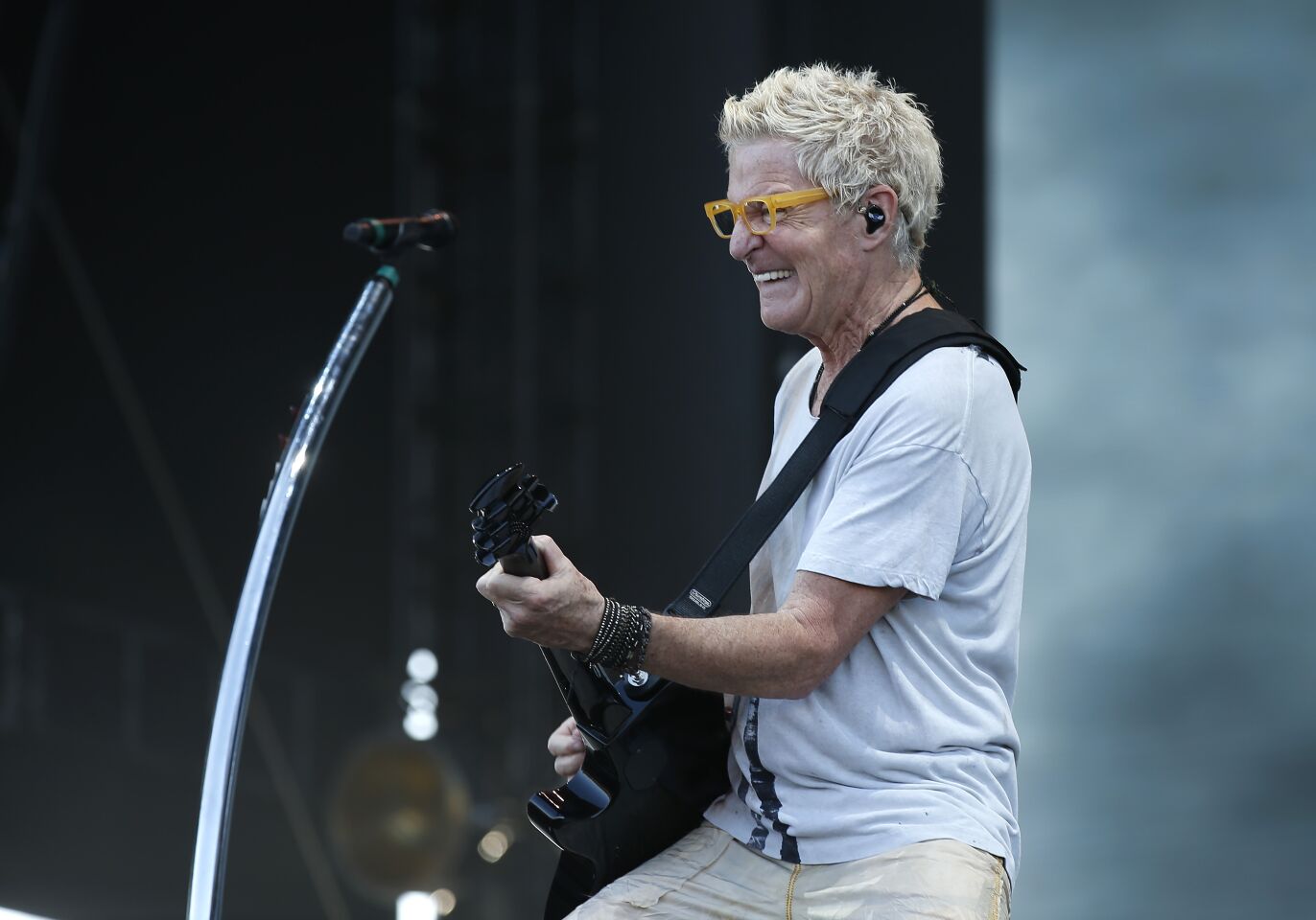 Kevin Cronin of Reo Speedwagon plays on the Sunset Cliffs Stage at KAABOO Del Mar on Sept. 13, 2019.