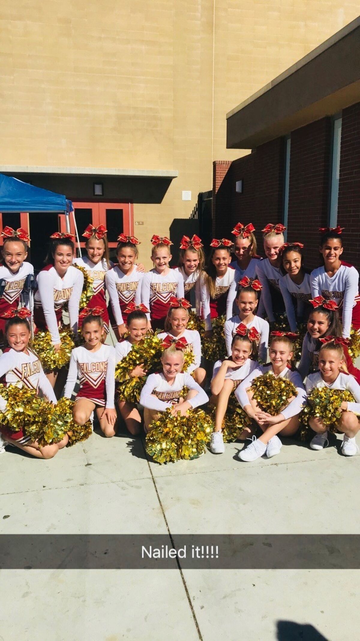 All Torrey Pines Pop Warner cheer teams win first place Del Mar Times