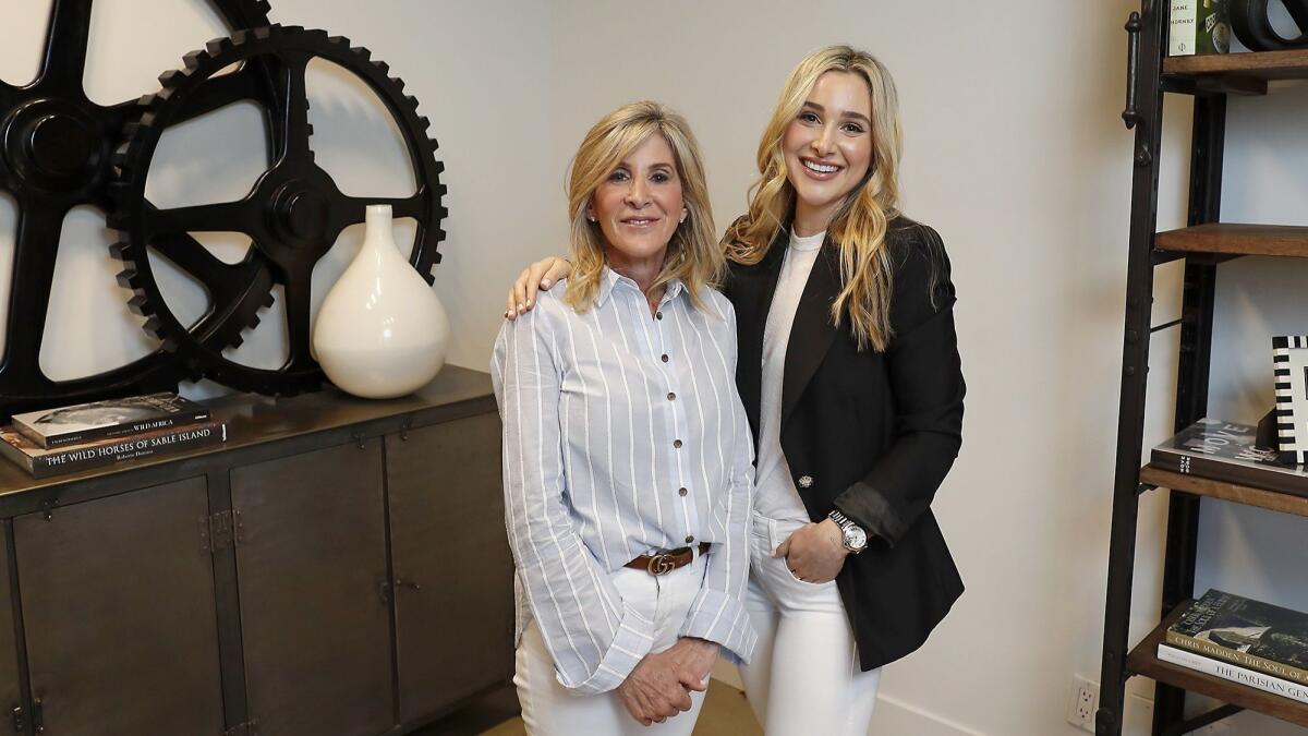 Robin Strickler and her daughter, Terra Singer, work together in interior design at DesignWorks in Irvine.