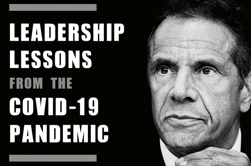 This cover image released by Crown shows "American Crisis: Leadership Lessons From the Covid-19 Pandemic" by Andrew Cuomo. Cuomo disclosed Monday that he was paid a $3.1 million advance to write his COVID-19 leadership book last year and under his publishing contract will make another $2 million on the memoir over the next two years. (Crown via AP)