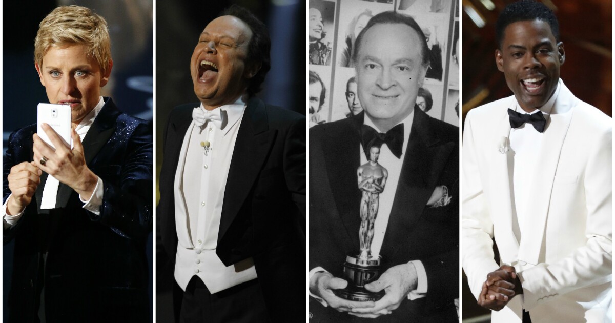 Photos Oscar hosts through the years Los Angeles Times
