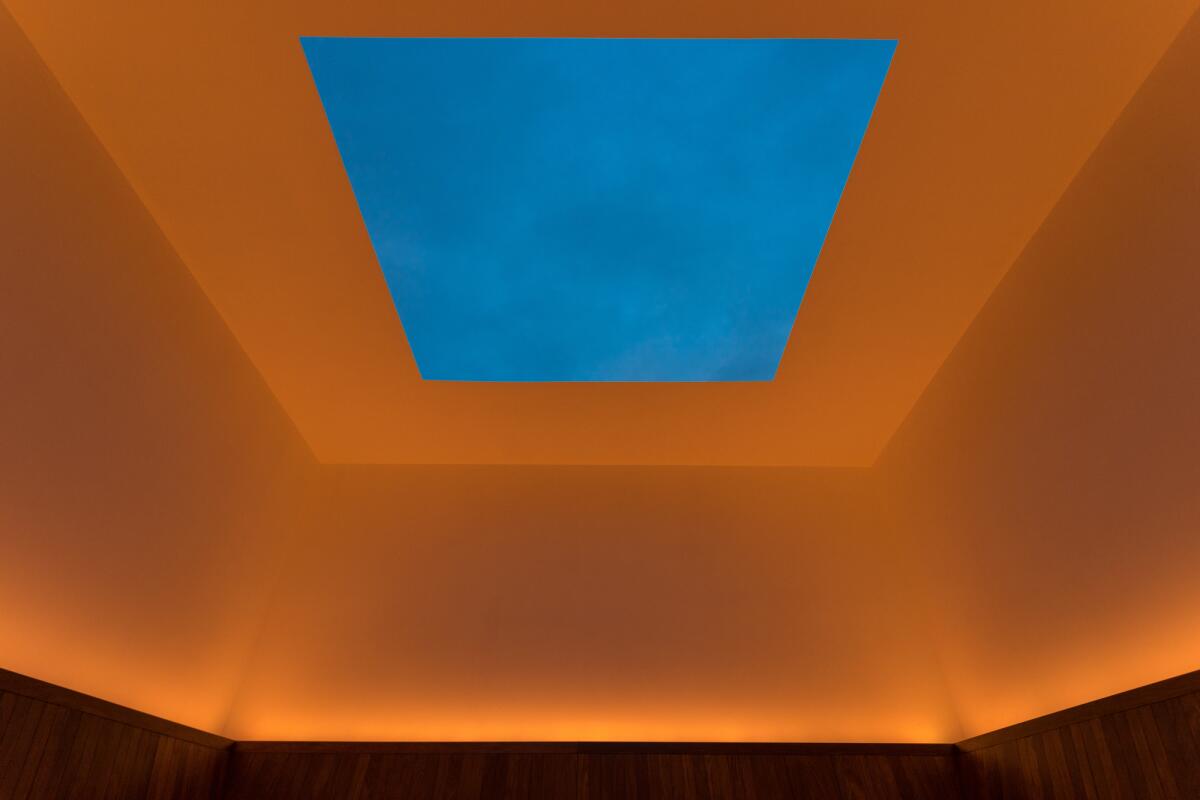 This James Turrell piece will be discussed as part of the Athenaeum's Nov. 17 lecture, "Light, Space and Insights."