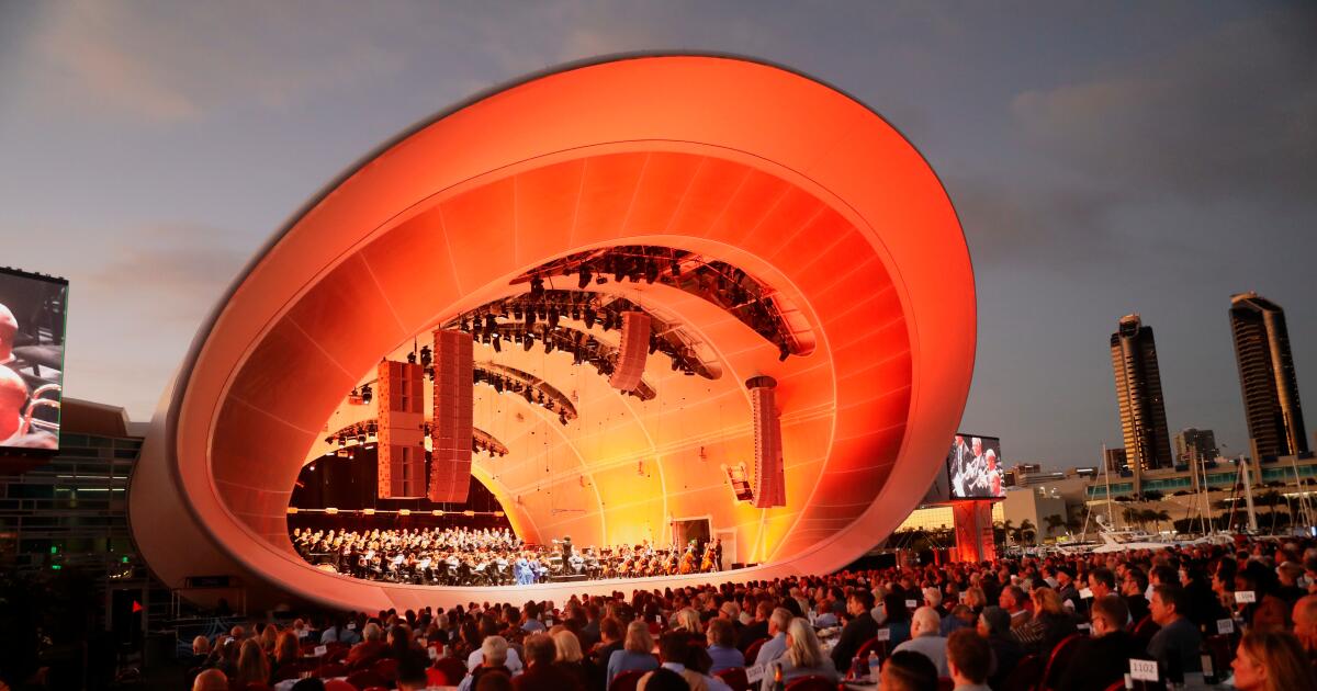 Why San Diego's Rady Shell is the spot for an outdoor concert - Los ...