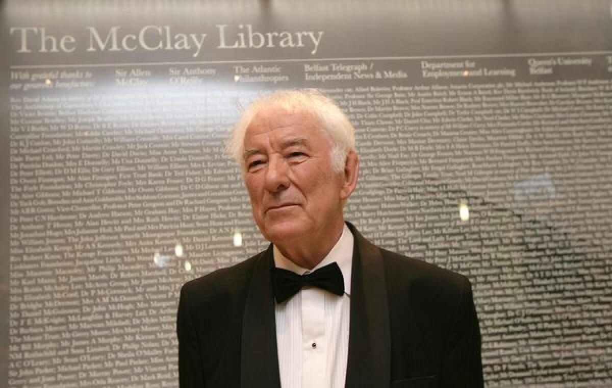 Poet Seamus Heaney