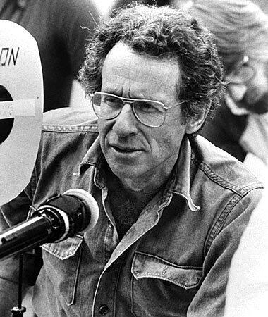 Director Arthur Penn during the filming of "Georgia" in Washington. See full story