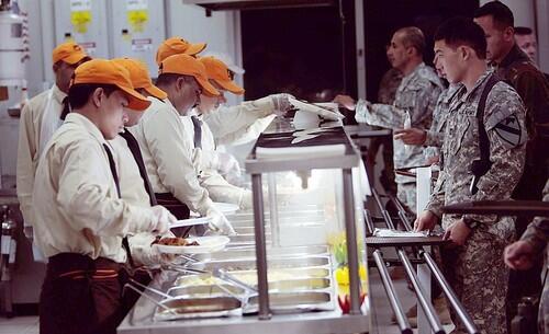 U.S. Troops Prepare For Thanksgiving in Baghdad