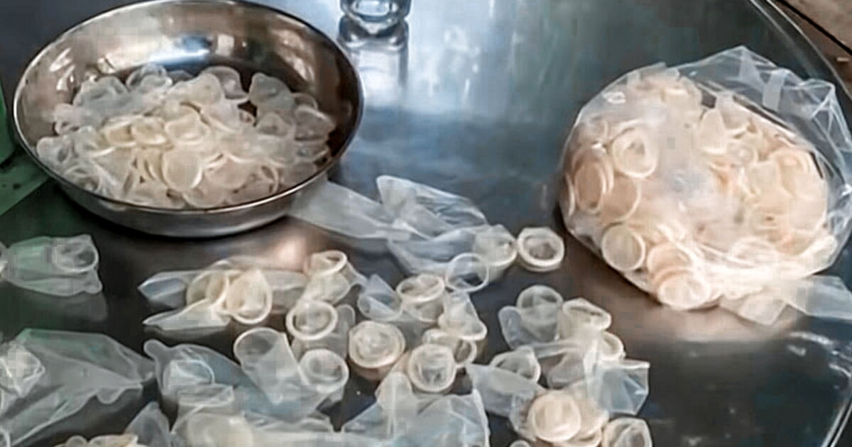 Used Conddoms Vietnamese factory accused of recycling about 320,000 used condoms ...