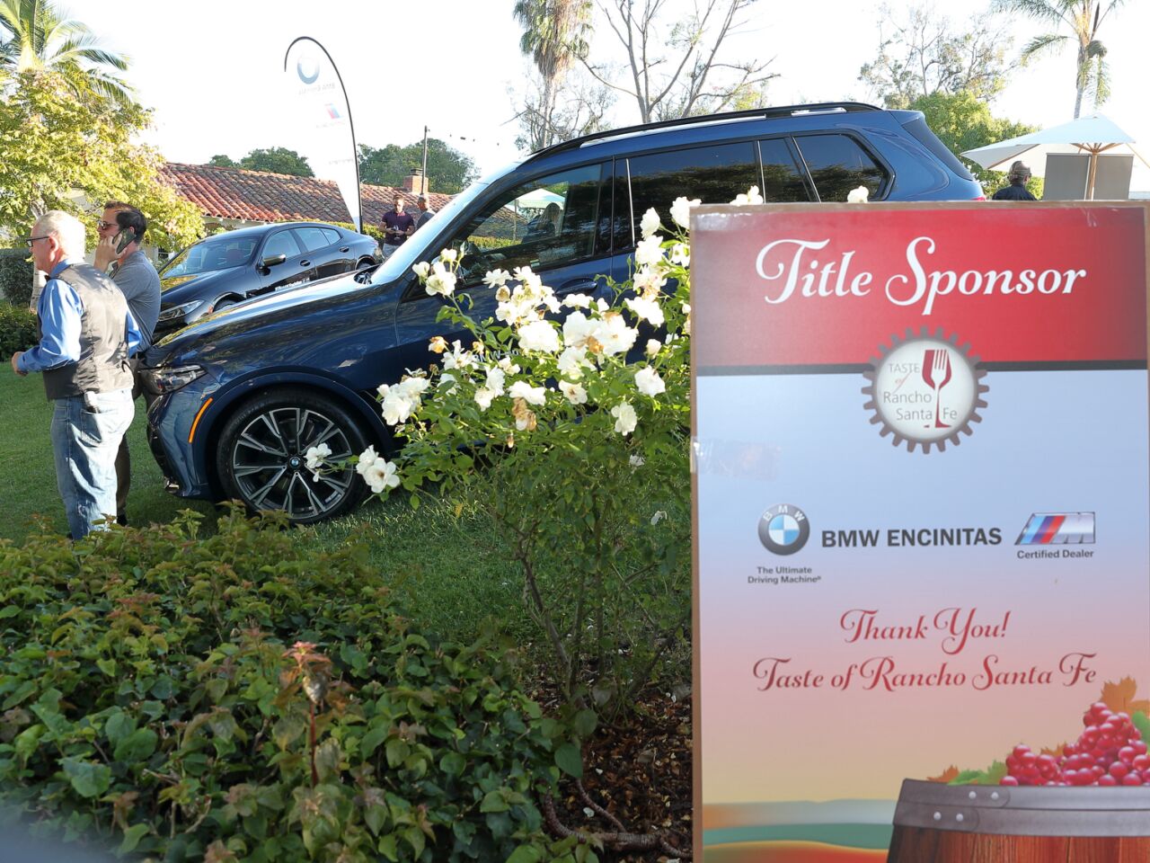 Vehicles on display from title sponsor BMW of Encinitas