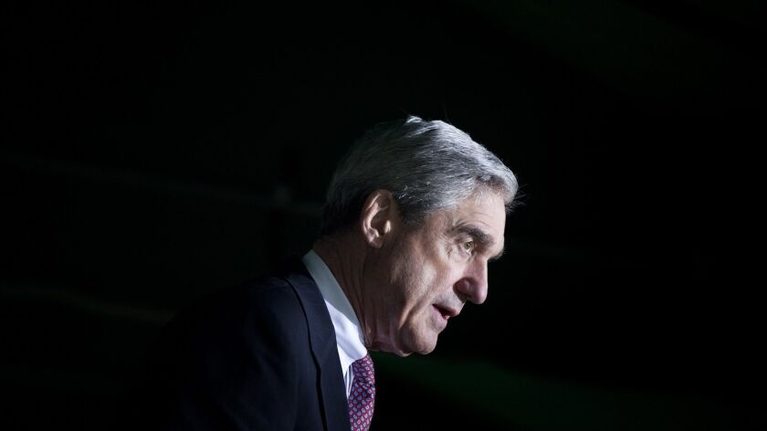 Special counsel Robert S. Mueller III, shown at a memorial service in 2011, has said nothing in public since taking over the Russia investigation in May 2017.