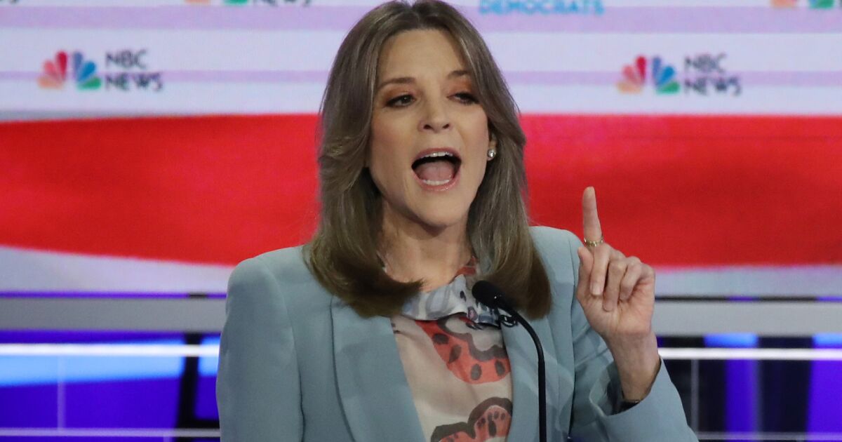 Opinion Marianne Williamson Might Have Just Shown The Democrats How To Beat Trump Los Angeles 