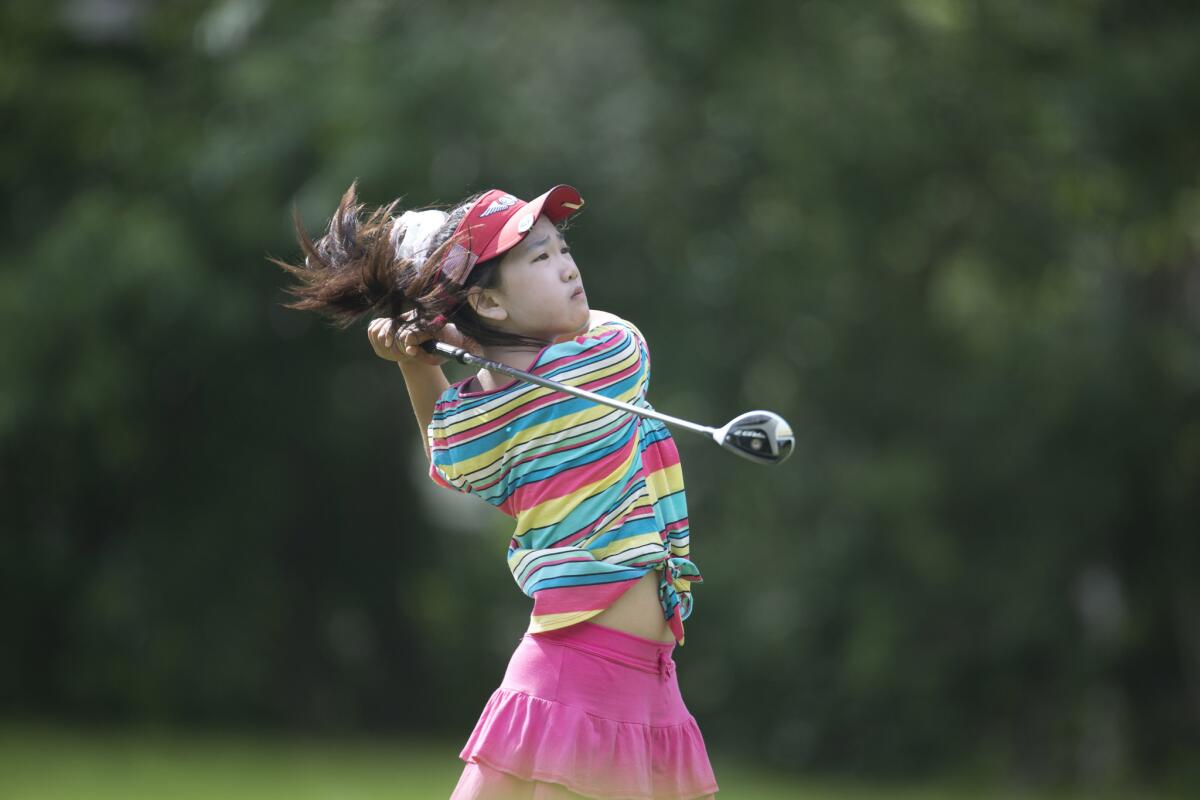 Lucy Li of Redwood Shores, Calif., 11, made history this week by becoming the youngest player to qualify for the U.S. Women's Open.