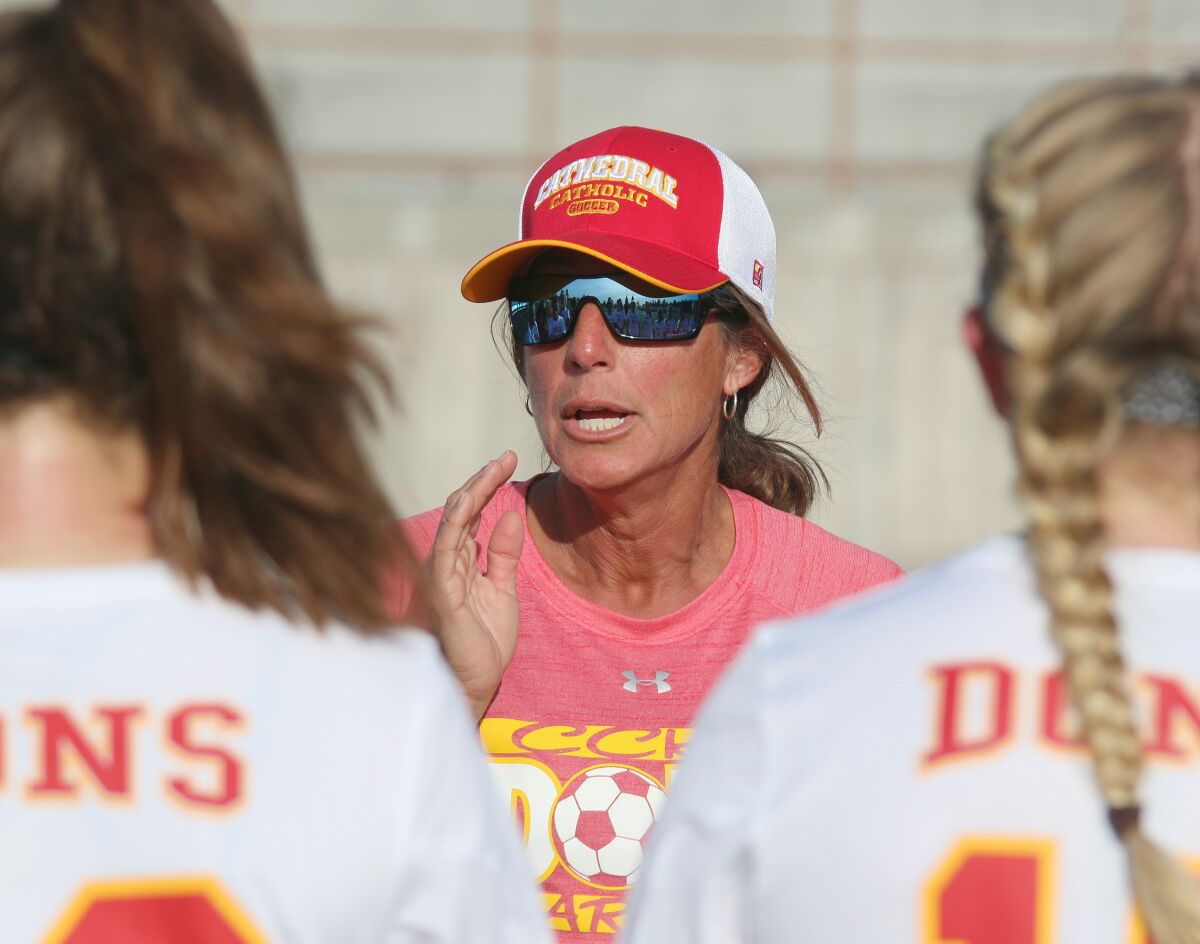 Dons' Head Coach Dawn Lee passed the 300-career win mark this season.