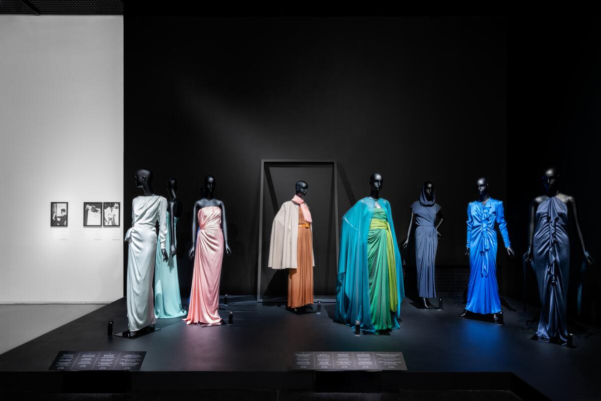 "Yves Saint Laurent: Line and Expression" in Marrakech, Morocco in 2023. The exhibition opens at OCMA on July 3.