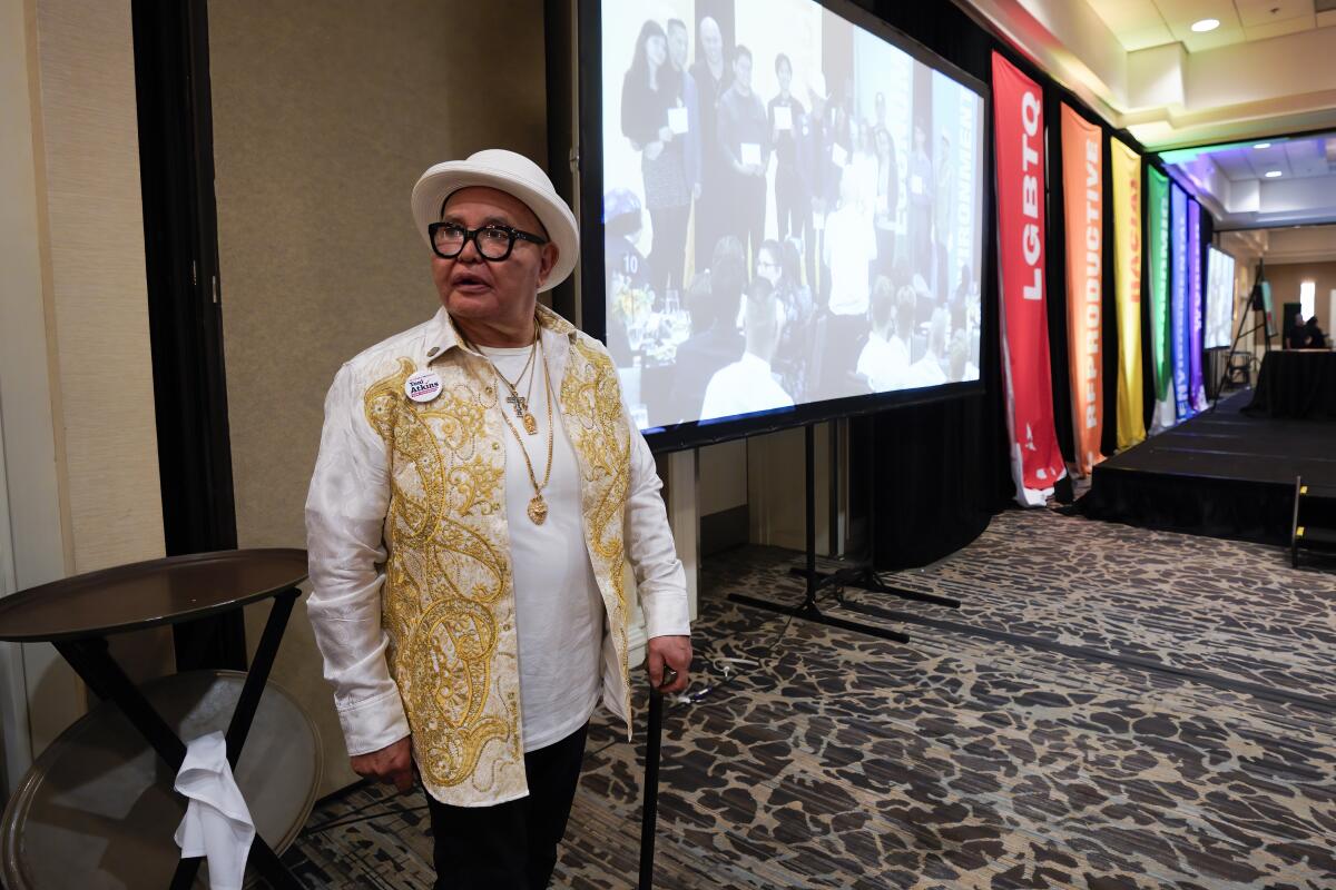 Nicole Murray Ramirez at the 16th annual Harvey Milk Diversity Breakfast in San Diego on Friday, May 24, 2024.
