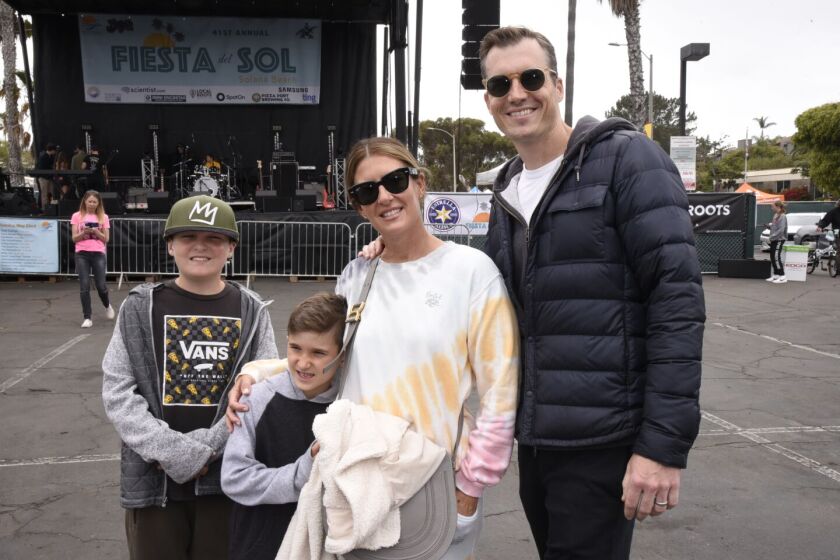 The Emerling family at last year's Fiesta del Sol.