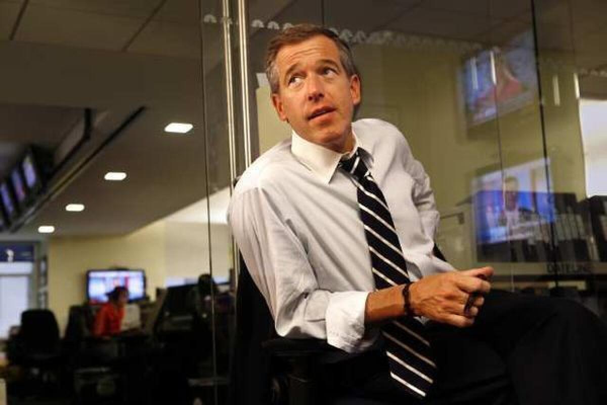 Brian Williams will have more time on his hands.