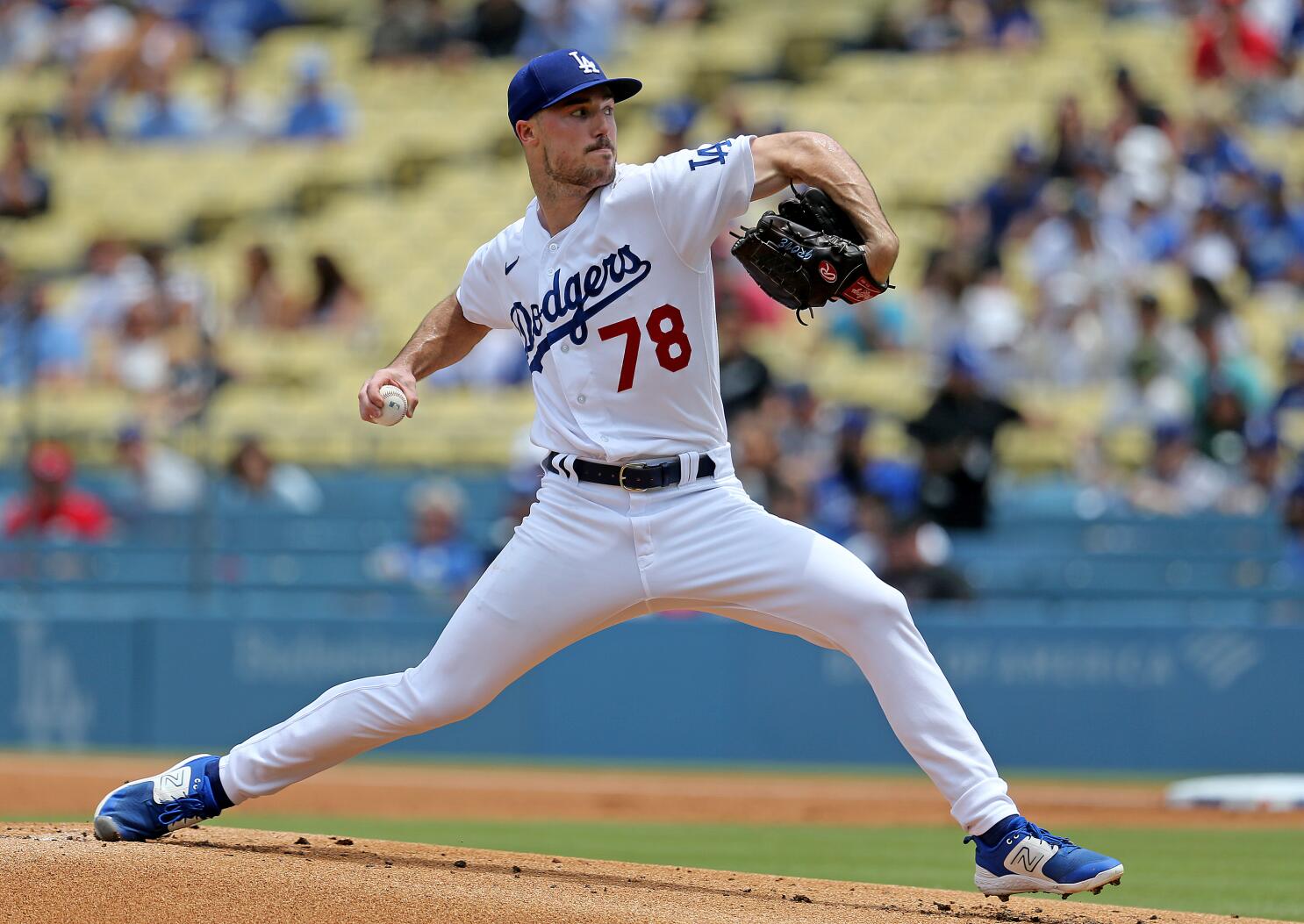 LOS ANGELES, CA - JULY 29: Los Angeles Dodgers starting pitcher
