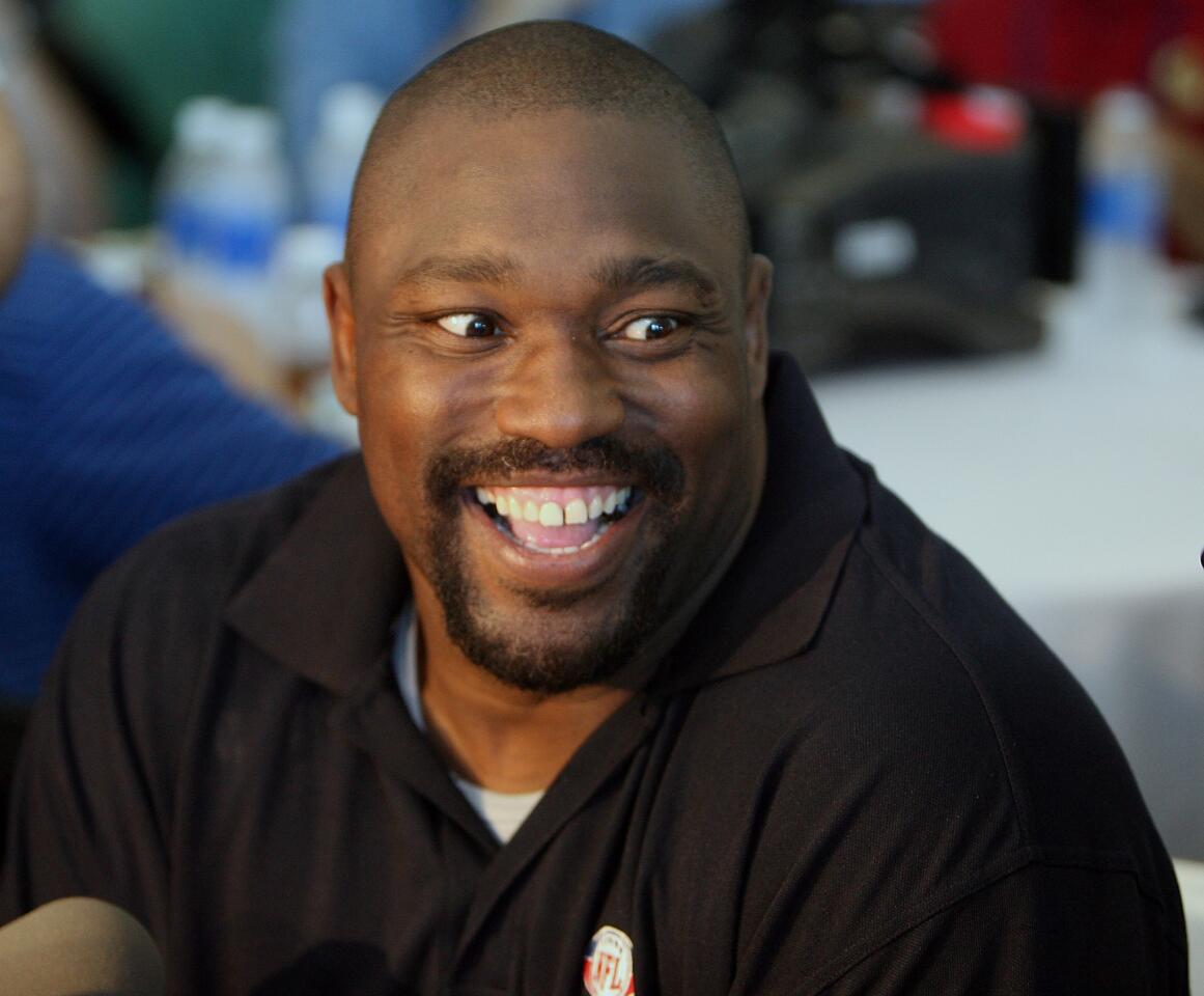 Warren Sapp through the years with the Tampa Bay Bucs