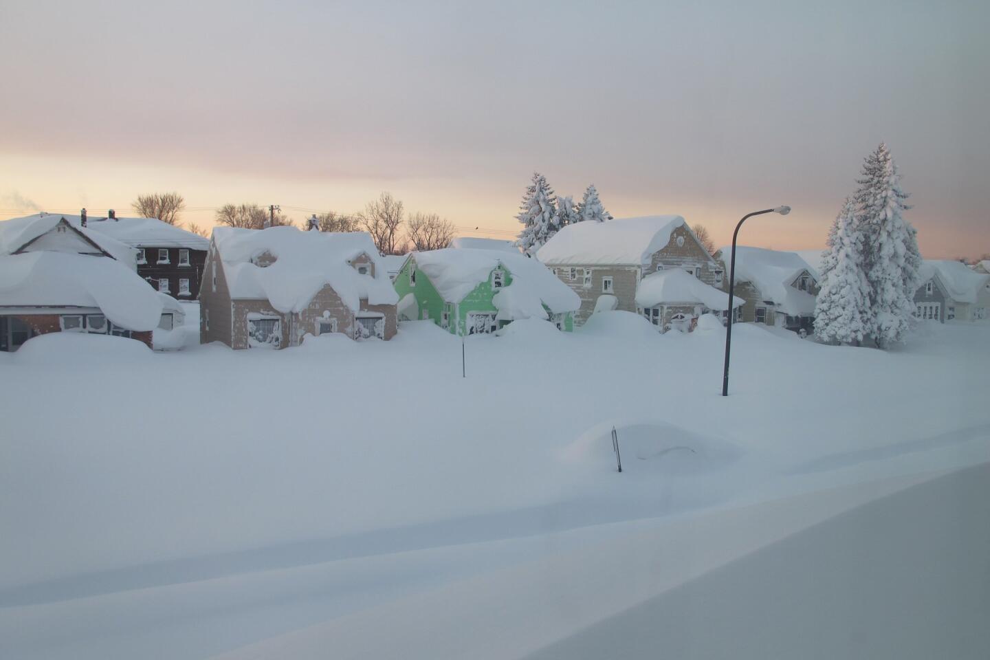 Snowstorm in the East