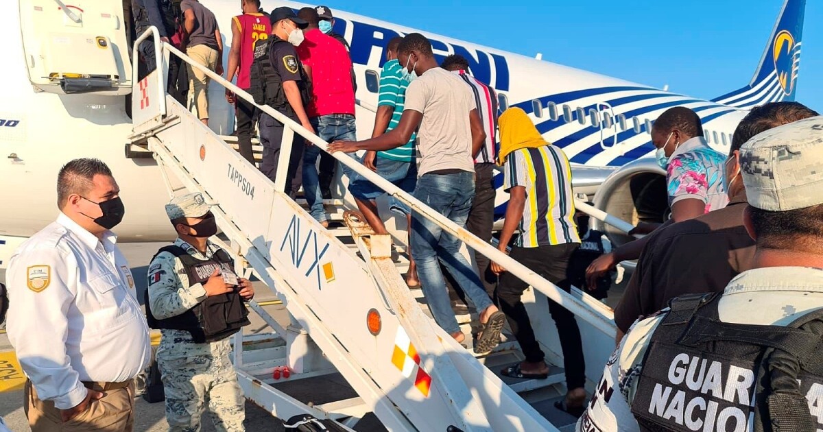 Instituto Mexicano de Migración deporta a 129 haitianos