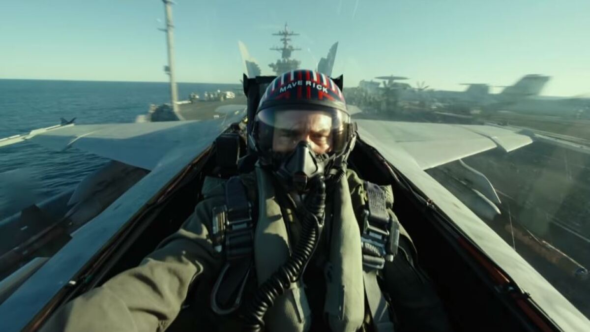 astronaut Udsøgt Blikkenslager Top Gun: Maverick' trailer: Tom Cruise flies high with Jon Hamm - Los  Angeles Times