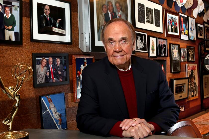 Dick Enberg was part of a legendary lineup of broadcasters in Southern California during the 1970s.
