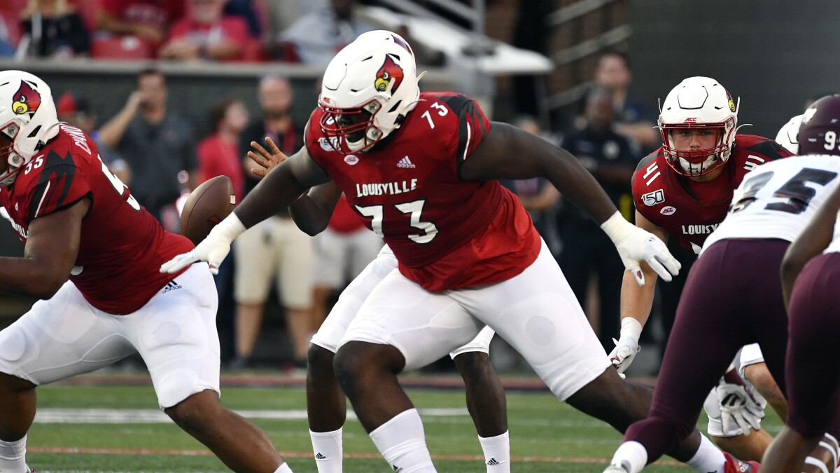 Nfl Draft Louisville S Mekhi Becton Changed His Bad Rap Los