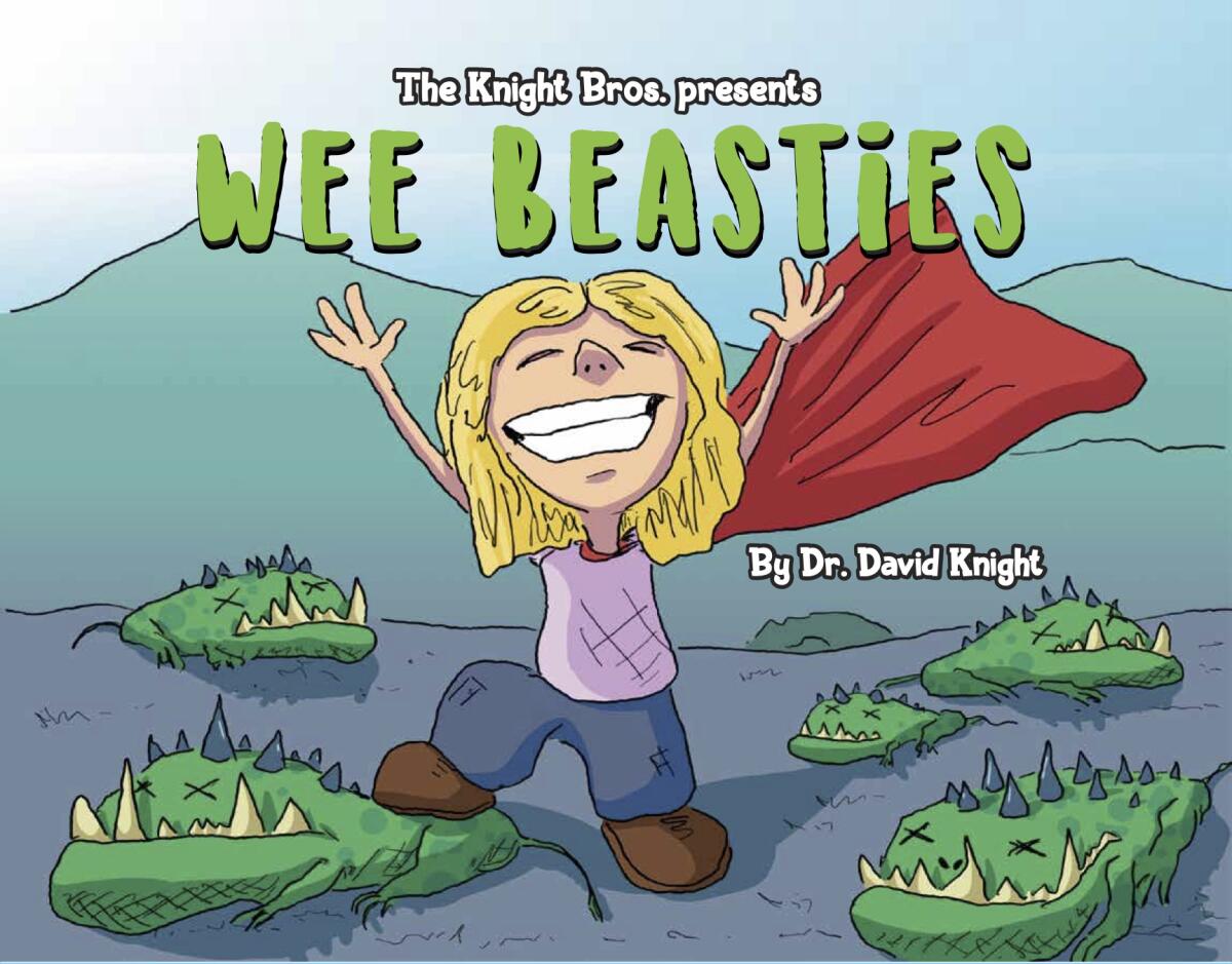 "WEE BEASTiES" is the first in a series of books produced by Encinitas resident Bradford Knight and his brother David.
