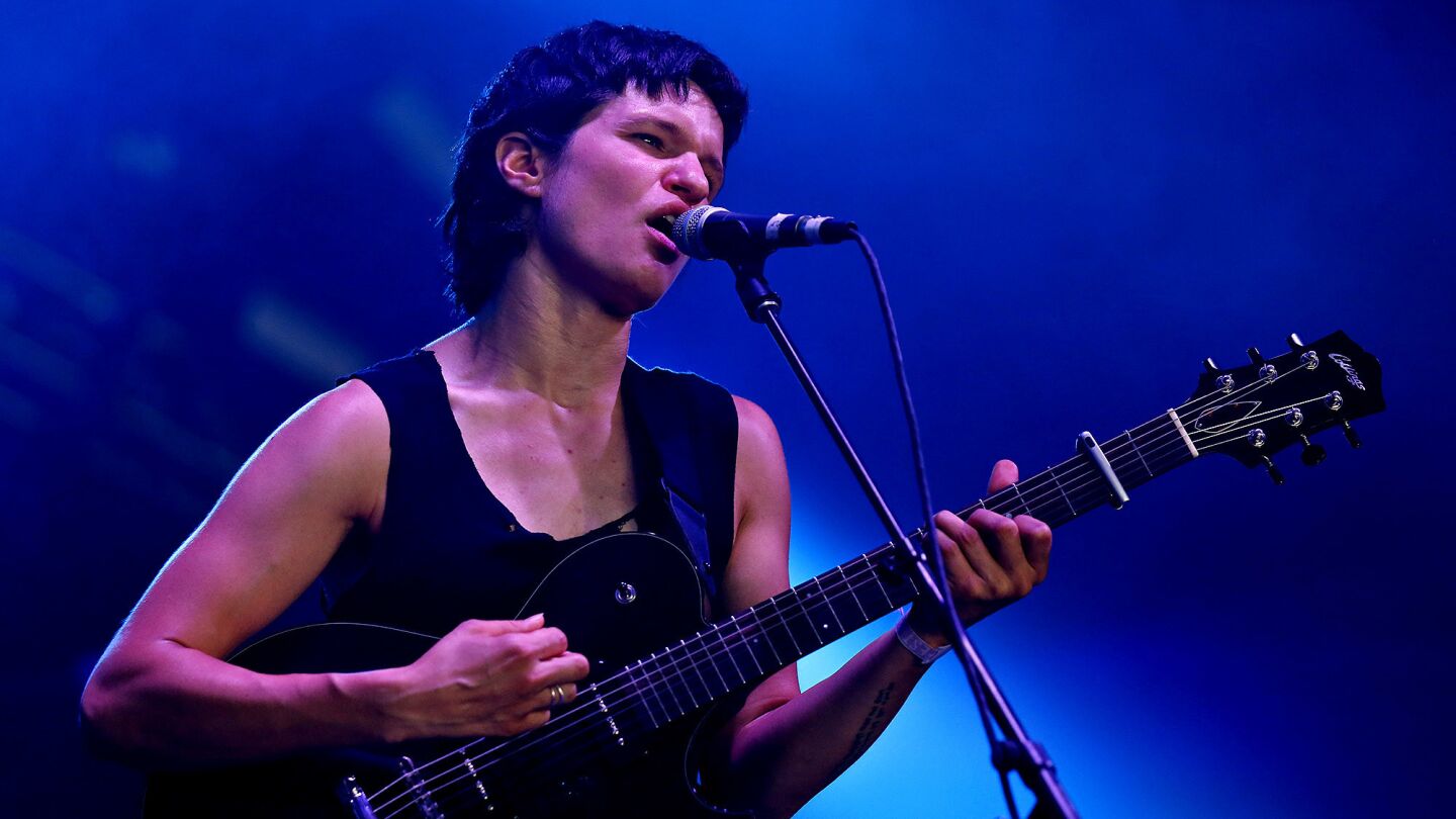 Adrianne Lenker of Big Thief plays Saturday at FYF Fest in Exposition Park.