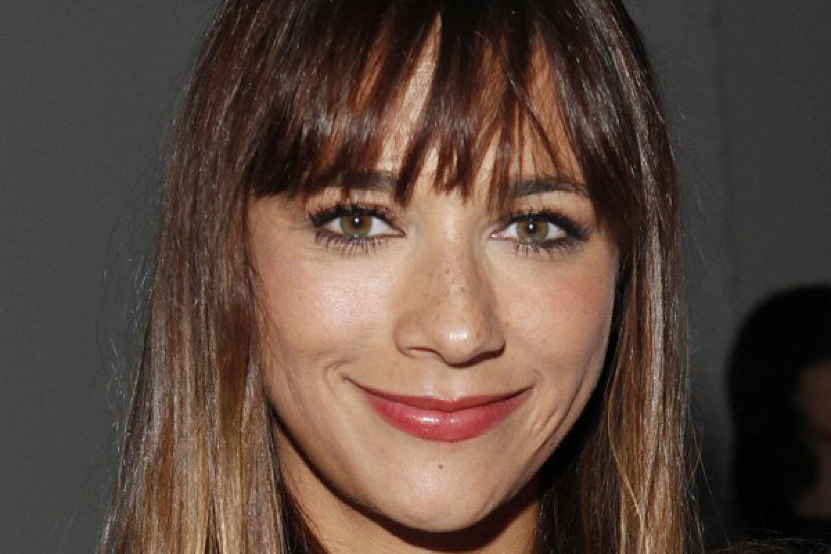 "Parks and Recreation" star Rashida Jones, daughter of music producer Quincy Jones and actress Peggy Lipton, shared some thoughts about female celebrities baring maybe too much.