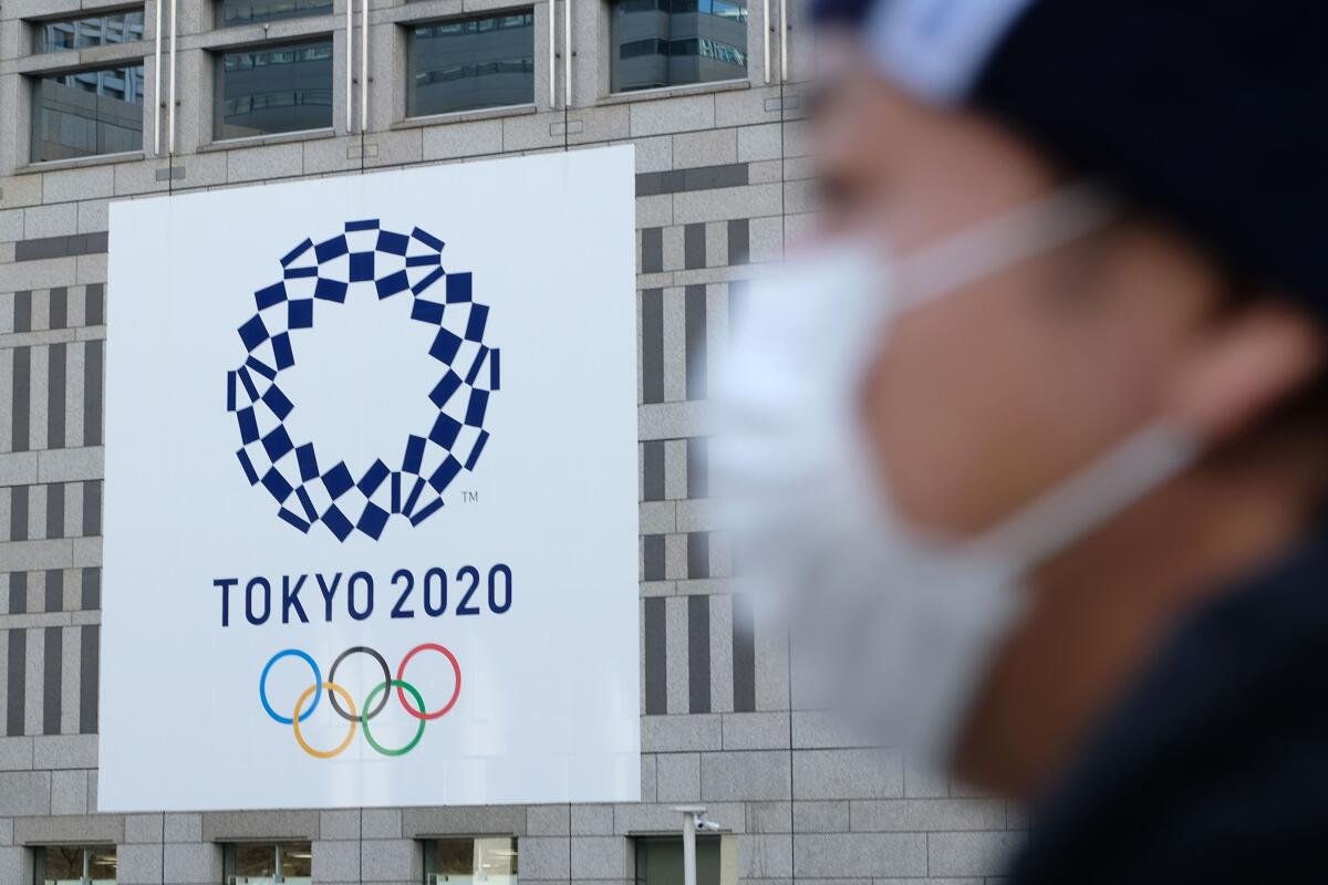 The International Olympic Committee says cancellation of the 2020 Tokyo Games, currently set to begin on July 24, is not on the table.