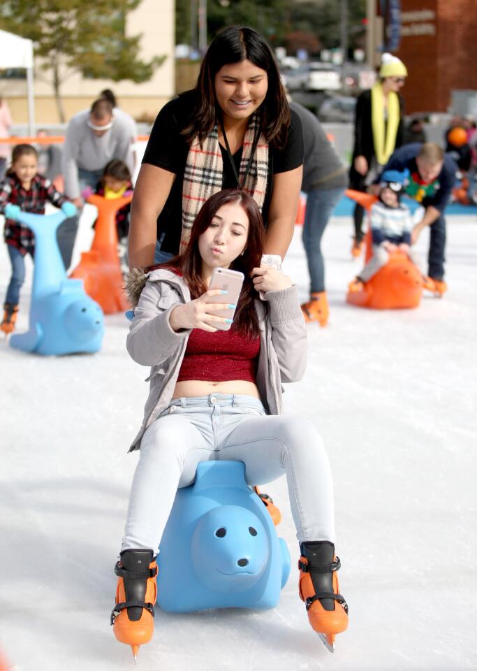 Photo Gallery: Ice skating in Burbank