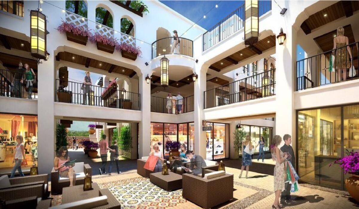 High-end retail center slated for area